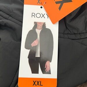 Roxy Women's Black Puffer Jacket